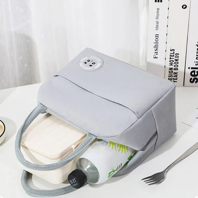 Insulated Lunch Bag Insulation Bento Pack Aluminum Foil Rice Bag Meal Pack Ice Pack Student Bento Lunch Handbag Insulation