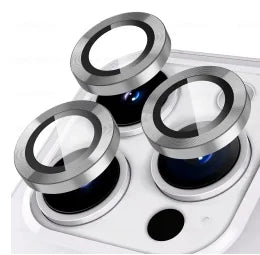 3-2pcs Metal Ring Camera Lens Protector for iPhone 12/13/14/15 pro Max 13 Mini 15 pro Max - Glass Lens Protection