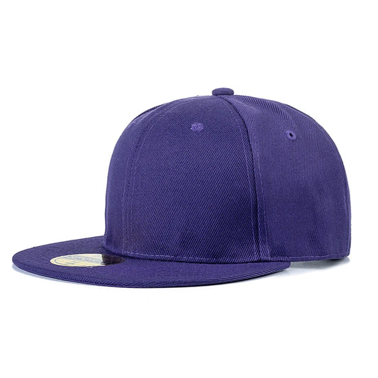 Hot Sale Cap Plain Snapback Hat High Quality Adult Hip Hop Baseball Cap Men Women Outdoor Leisure Baseball Hat