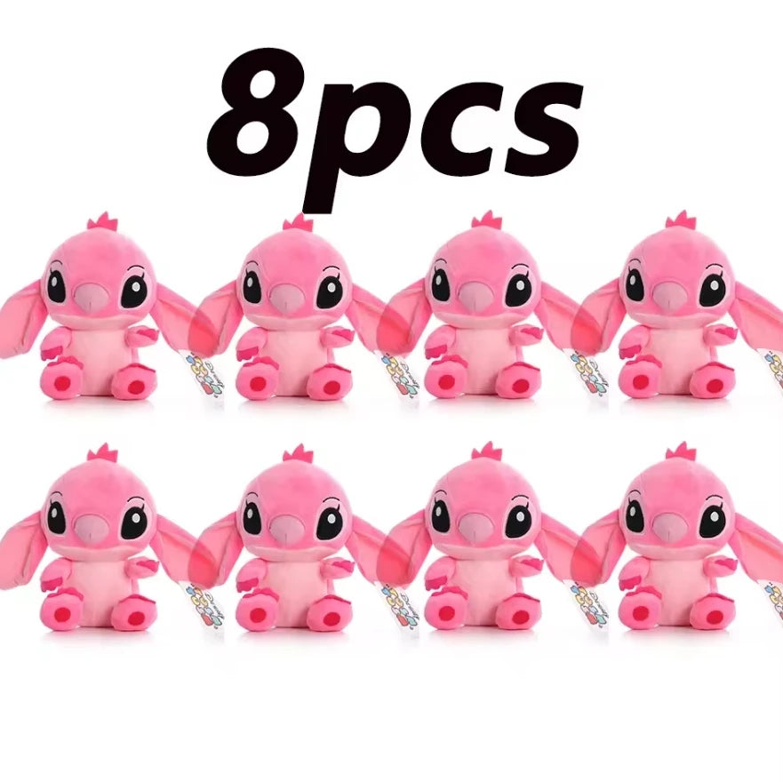 New Disney Cartoon Stitch Angel Scrump Plush Dolls Anime Toys Lilo & Stitch Stich Plush Stuffed Toys Children Birthday Gifts