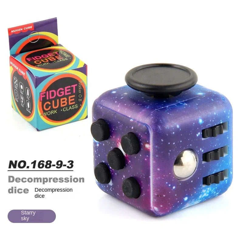 New Antistress Fidget Compression Sensory  New Novelty Magic Dice Toys for Children Adults Stress Relief Toys Kids juguetes Toys