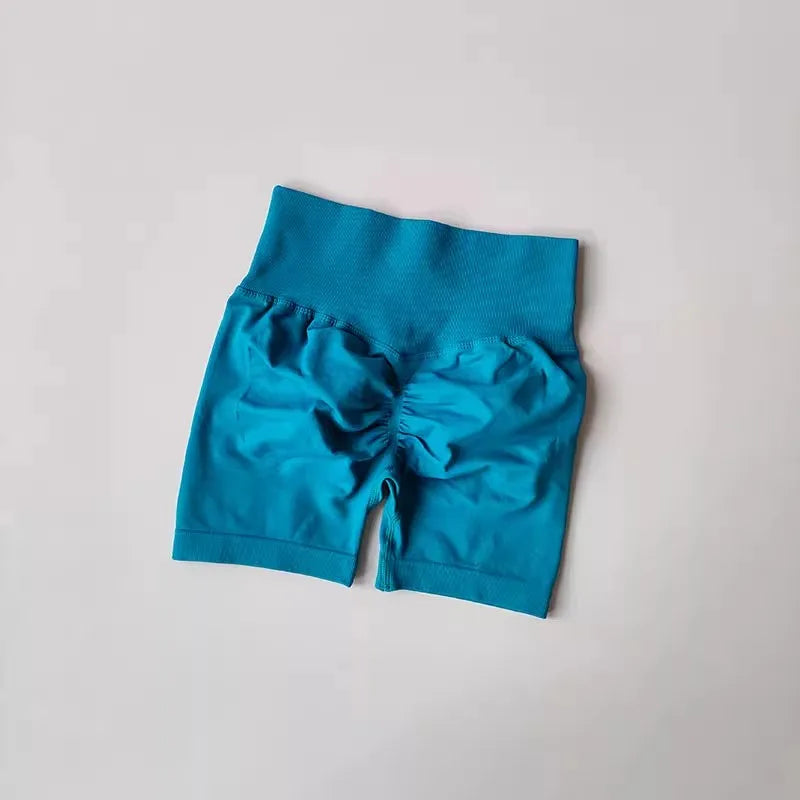 Women's sports shorts, Peach Hip Lifting , High Waist and Waist Tightening for Slimming, Running Training