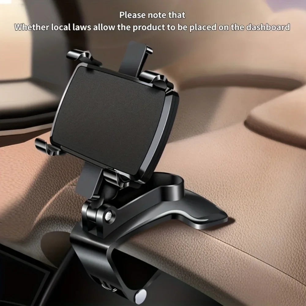 Universal Car Phone Holder For iPhone Samsung Xiaomi Stand Dashboard Car Clip Mount GPS Bracket Car Mobile Phone Support in Car