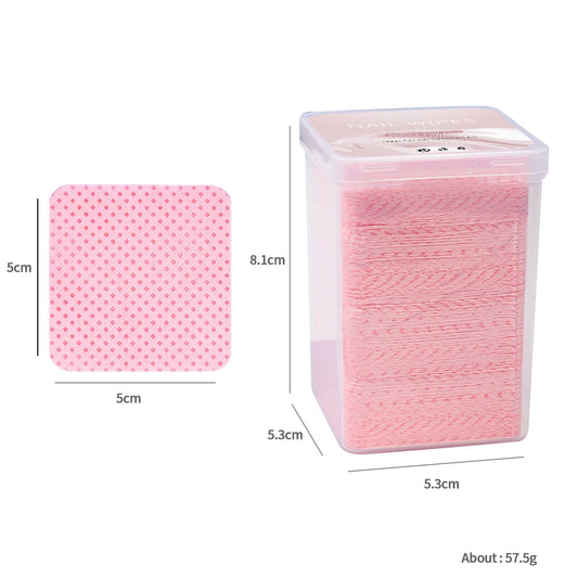 Lint-Free Nail Polish Remover Cotton Wipes UV Gel Tips Remover Cleaner Paper Pad Nails Polish Art Cleaning Manicure Tools