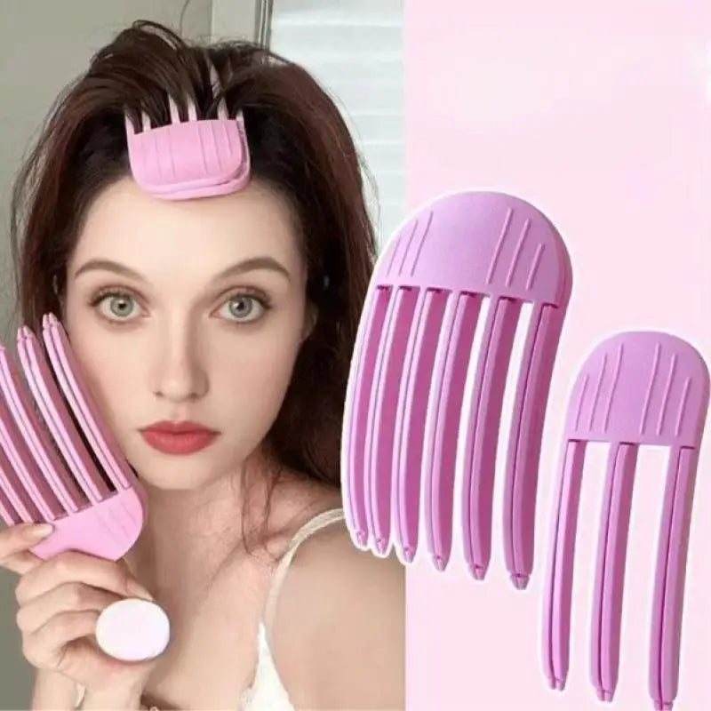 Fluffy Hairpin Curling Bangs Clips Hair Roots Volumizing Hair Clips Women Curling Fixed Shape Clips Fashion Volume Hair Roller