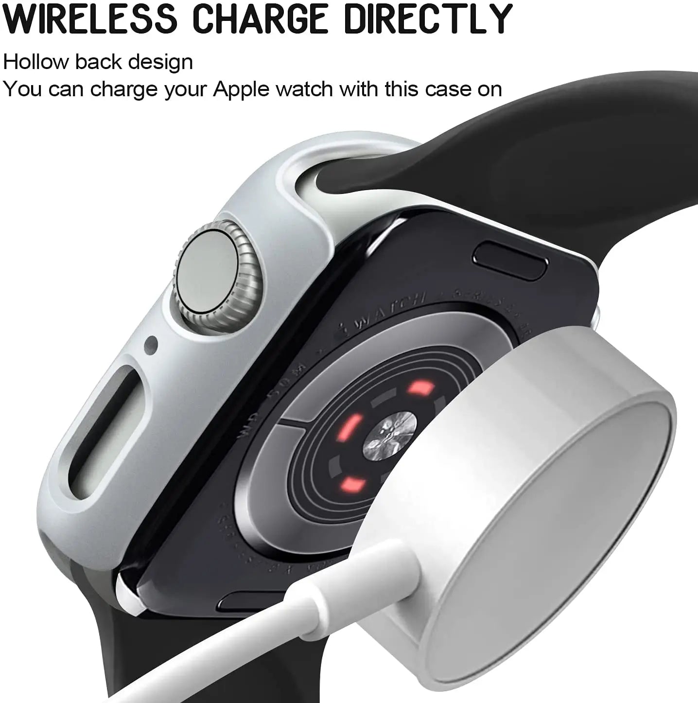 Cover for Apple Watch Case 45mm 41mm 44mm 40mm 42mm 38mm 46 49 mm Accessories PC Protector bumper iWatch Series 8 7 SE 6 5 4 3 9