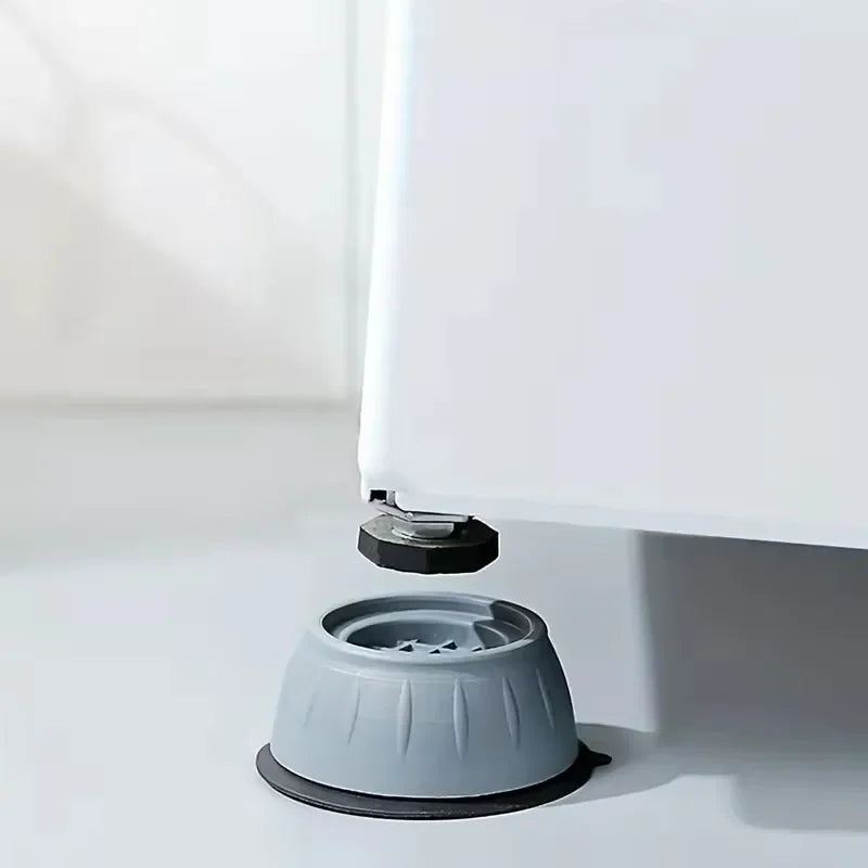 4pcs Anti Vibration Feet Pads Rubber Mat Slipstop Silent Dampers Stand Universal Washing Machine Refrigerator Furniture Foot Pad