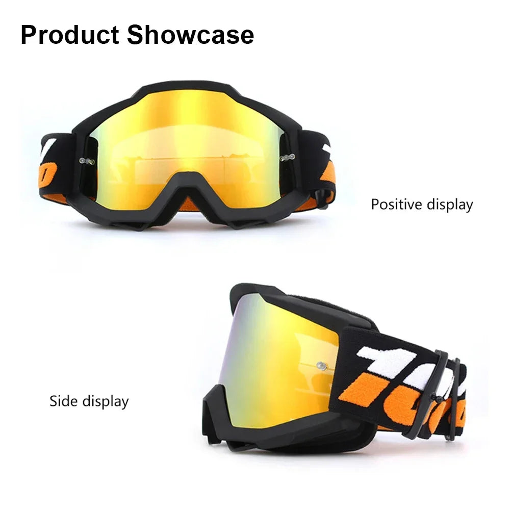 Protective Goggles Outdoor Motorcycle Windproof Sandproof Eyewear Motorcycle Accessories Ski Glasses Racing Off Road Goggles
