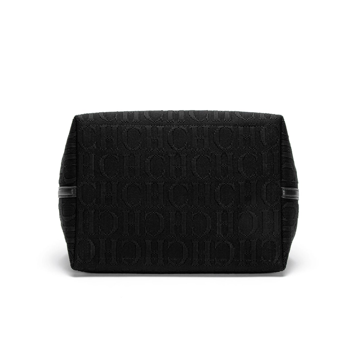 CHCH Tote Bag New Large Capacity Black Simple Knitted Shopping Bag 27*20*28cm