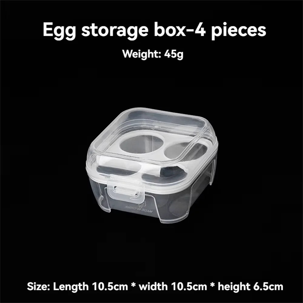 Outdoor Shockproof Egg Box StorageBox, Portable Camping Shatterproof EggTray, Home Plastic Protection Box, TravelShatterproof