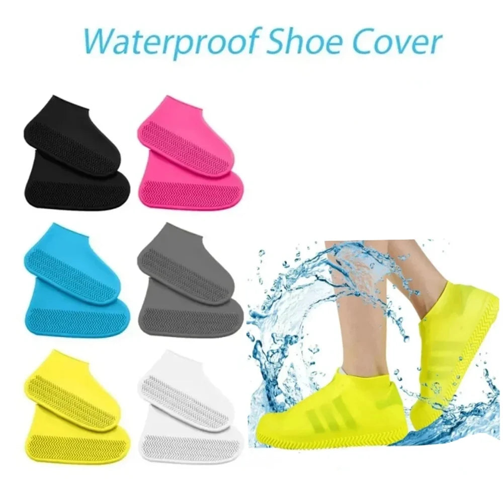 Rain Shoe Covers Waterproof Covers Reusable Non-slip Rain Footwear Covers Outdoor Adult Children for Shoes Boots Protector Cover