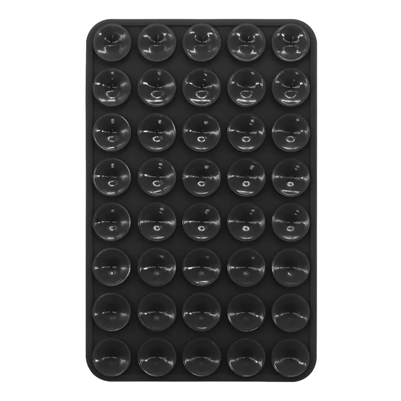 Double Sided Silicone Suction Cup Phone Case Detachable Stand Silicone Rubber Sucker Pad For Selfies And Videos Fixed Pad