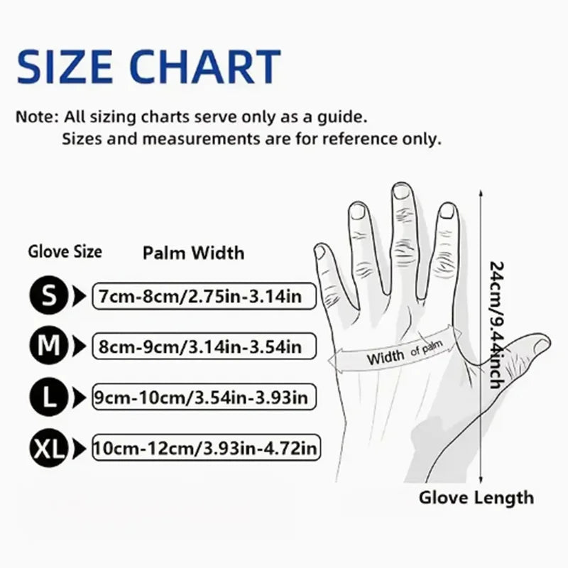 50PCS Disposable Gloves Black Nitrile Gloves Home Kitchen Cooking Tools Tattoo Washing Car Household Cleaning Work Gloves