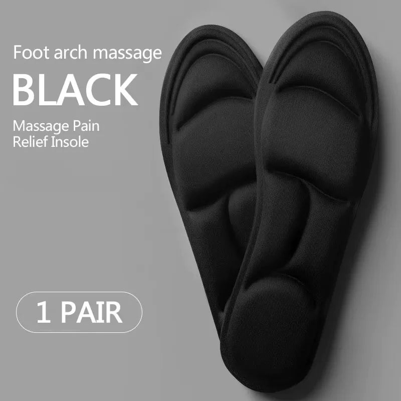 5D Massage Memory Sport Insoles Shoes Breathable Cushion Men Women Orthopedic Arch Support Insoles Care Orthopedic Insole
