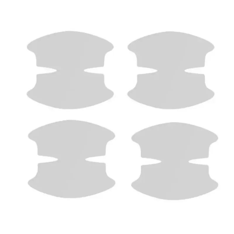 8pcs/set of door handle stickers, scratch-resistant handles, bowl stickers, decorative films, car protective equipment