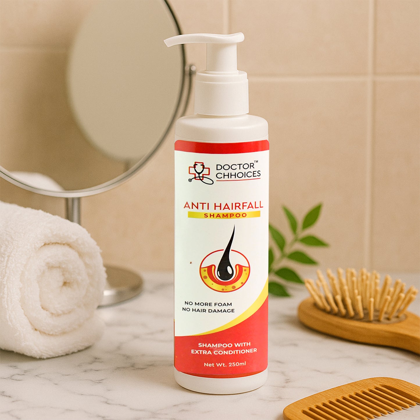 Doctor Choices Advanced Anti Hairfall Shampoo With Extra Conditioner  250ml (1 Pc)